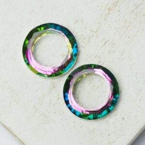 14 mm round glass rings