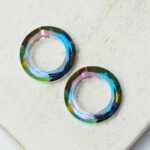 14 mm round ring glass Volcano x 2 pc(s)