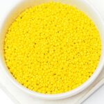 11/0 Miyuki seed beads 2311 Matted Opaque Canary x 5 g