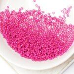 15/0 Miyuki seed beads 1465L Opaque Fuchsia Luster x 5 g