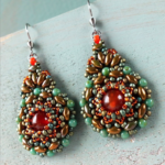 KASHMIR EARRINGS tutorial by Gianelle