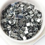 Miyuki Tila 55036 Black Full Chrome x 5 g