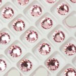 7 mm Preciosa Chaton Rose Light Rose x 6 pc(s)