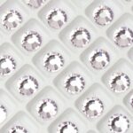 7 mm Preciosa Chaton Rose Pale Lilac x 6 pc(s)