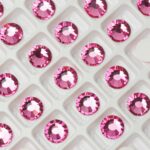 7 mm Preciosa Chaton Rose Rose x 6 pc(s)