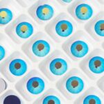 7 mm Preciosa Chaton Rose Deep Sea AB x 6 pc(s)