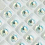 7 mm Preciosa Chaton Rose Light Gold Quartz AB x 6 pc(s)