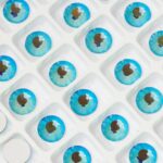 7 mm Preciosa Chaton Rose Montana AB x 6 pc(s)