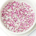 2.8 mm / ss10 Preciosa sew-on rhinestone Fuchsia in Silver-colored setting x 25 pc(s)