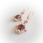 SYLVIA earrings by Ruxandra Puscas beading tutorial