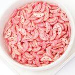 3x10 mm Crescent bead Pacifica Watermelon x 10 g