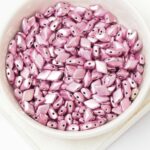 5x8mm GemDuo Sueded Gold Orchid x 10 g