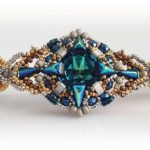 Daphne Bracelet kit Indigo by Ruxandra Puscas