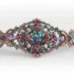 Daphne bracelet kit Vitrail Light by Ruxandra Puscas