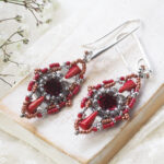 Daphne Earring Kit NIGHTFALL by Ruxandra Puscas