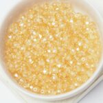 4 mm Fire-polished round beads 00030-14413 Crystal Champagne Luster x 60 pc(s)