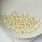 3 mm Round Glass beads White x 100 pc(s)