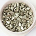 5x8 mm PaisleyDuo 18549 Antique Chrome x 10 g