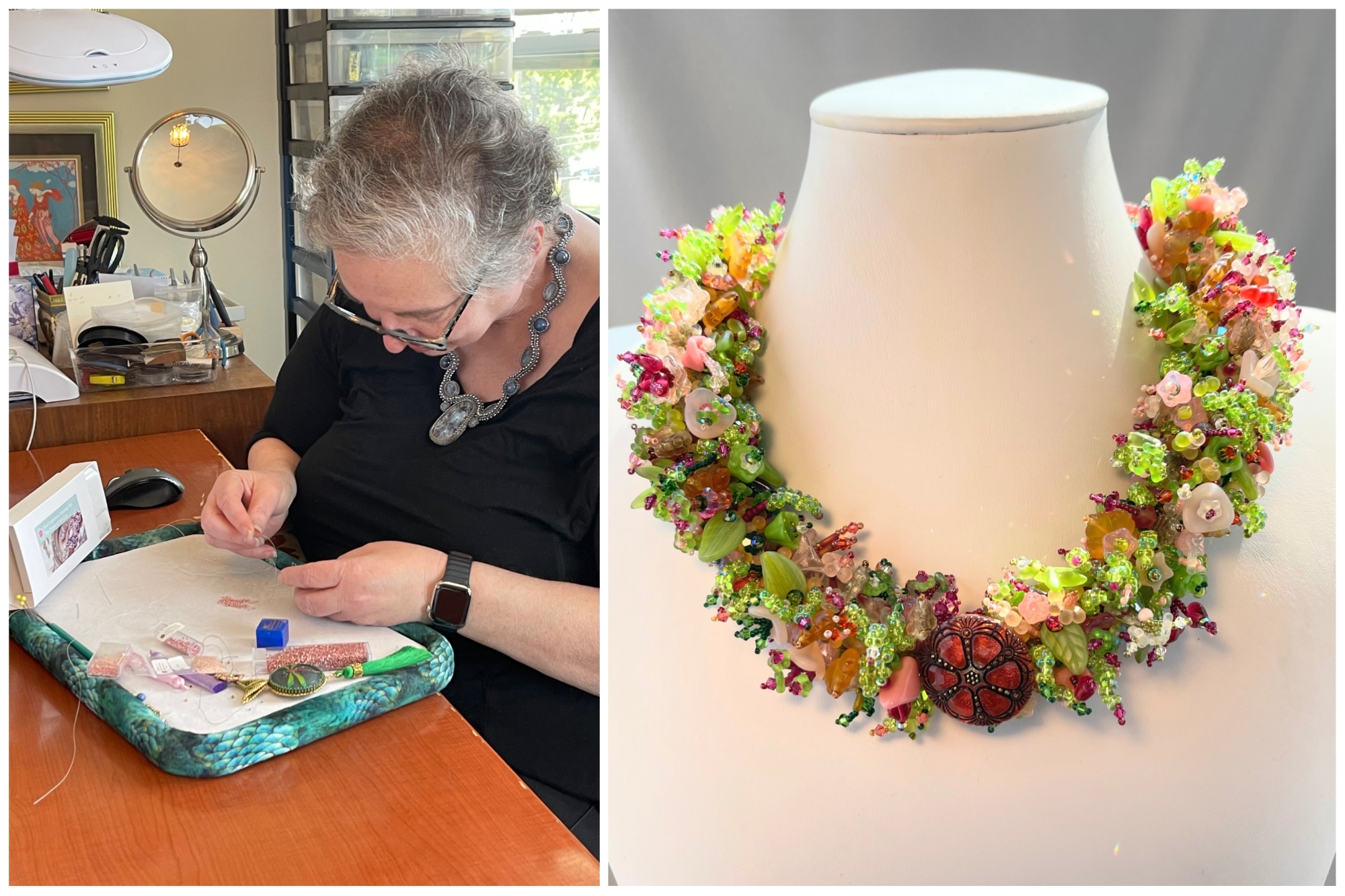 Diane Fitzgerald's Favorite Beading Projects: Designs from Stringing to  Beadweaving