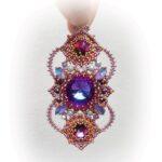 TAPESTRY pendant by Ruxandra Puscas beading tutorial