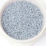 2 mm True2 Fire-polished round beads 03000-14464 Chalk White Baby Blue Luster x 100 pc(s)