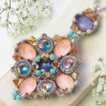 COUMARIN pendant and earrings beading tutorial