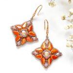 GENLIS earrings beading tutorial