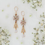 FIRST SNOW earrings beading tutorial by Heather Kingsley-Heath