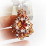 DANGEROUS LOVE DROP pendant by Ruxandra Puscas beading tutorial