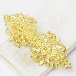 34x94 mm Sultan Hair Clip Gold-colored x 1 pc(s)