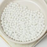 3.4 mm Miyuki Drop beads 471 Opaque White AB x 15 g
