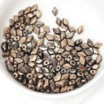 4x6 mm Mini GemDuo Dark Bronze x 10 g