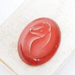 BS Art cabochon Designe 120 on light clay x 1 pc(s)