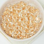 6 mm / ss29 Preciosa connector Light Peach in Silver-colored setting x 6 pc(s)