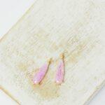 5x16 mm Drops in metal settings Crystal Violet x 2 pc(s)