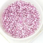 3 mm Fire-polished round beads 00030-67272 Crystal Lilac Metallic Ice x 100 pc(s)