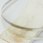 6x115 mm Simple Hair Band Platinum colored x 2 pc(s)