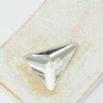 25x28 mm triangle glass cabochon Crystal x 1 pc(s)