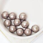 10 mm Miyuki cotton pearl Bronze x 10 pc(s)