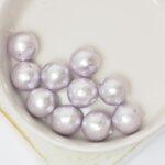 10 mm Miyuki cotton pearl Lavender x 10 pc(s)