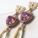 VALENTINE earrings beading tutorial