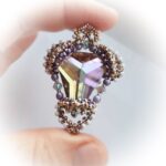 VALENTINA pendant by Ruxandra Puscas beading tutorial