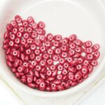 2x5 mm SuperDuo 08A09 Sueded Gold Lily Pad x 10  g