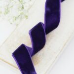 16 mm Velvet Ribbon Purple 3 x 1 m