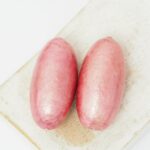 18x40 mm Paper Mache Olive Bead Turkish Rose x 2 pc(s)