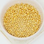 2x3 mm Faceted Micro Spacer bead 24 K Plate x 50 pc(s)