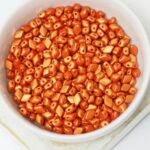 4x6 mm Mini GemDuo Gold Shine Red x 10 g