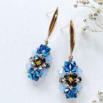 ARIA earrings beading tutorial by Zuzi Hake