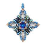 SIRIUS pendant beading tutorial by Vicky Roberts