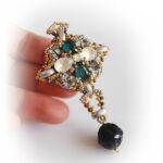 ROMY pendant beading tutorial by Ruxandra Puscas